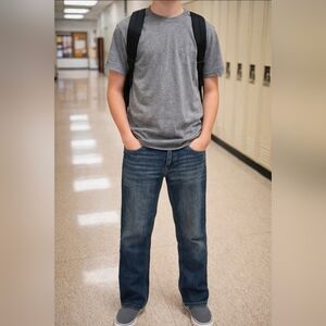 [394] Boys Levis 505 Regular Jeans